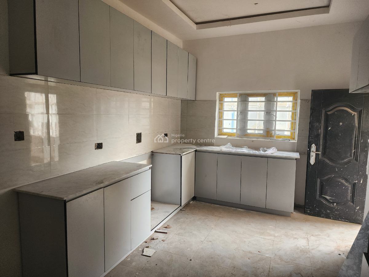 Newly Built 3-bedroom Flat with 1bq, After Zartec, Wuye, Abuja, Flat / Apartment for Rent