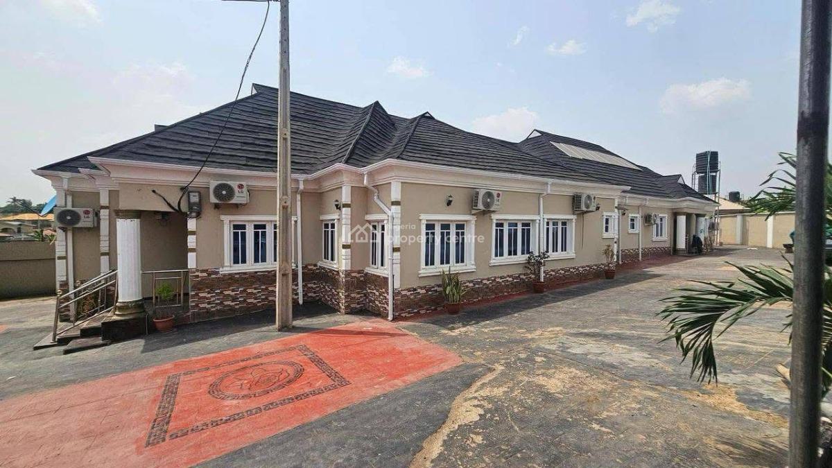 Twin Flat of 3 Bedroom Each and Two Bedroom Bq on 700sqm of Land, Ope Odu, Elewuro, Akobo, Ibadan, Oyo, Block of Flats for Sale