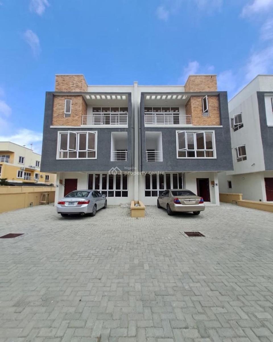 6-bedroom Semi Detached Triplex, Western Foreshore Estate, Osapa London, Lekki, Lagos, House for Sale