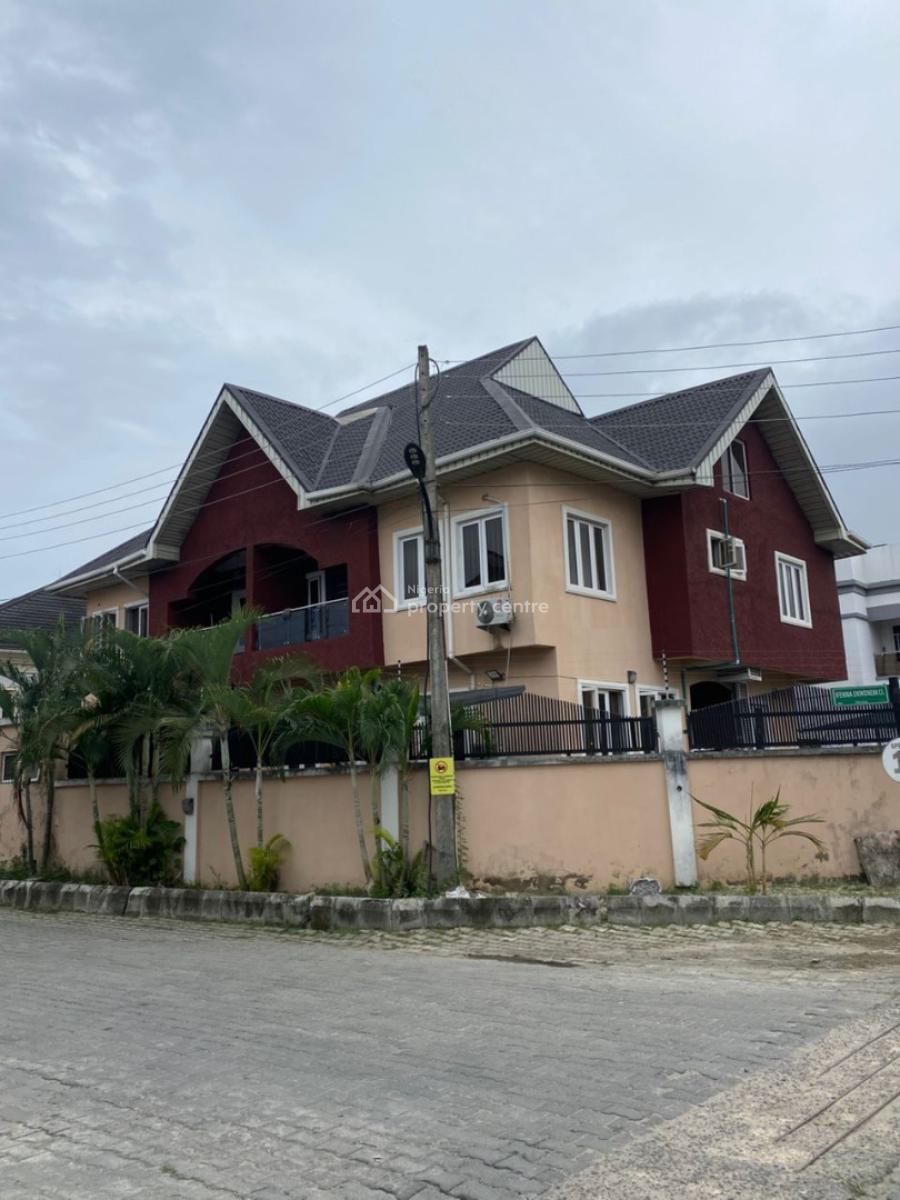 Luxurious 4 Bedroom Semi Detached Duplex with Bq, Inside Oral Estate, Ikota, Lekki, Lagos, Semi-detached Duplex for Rent