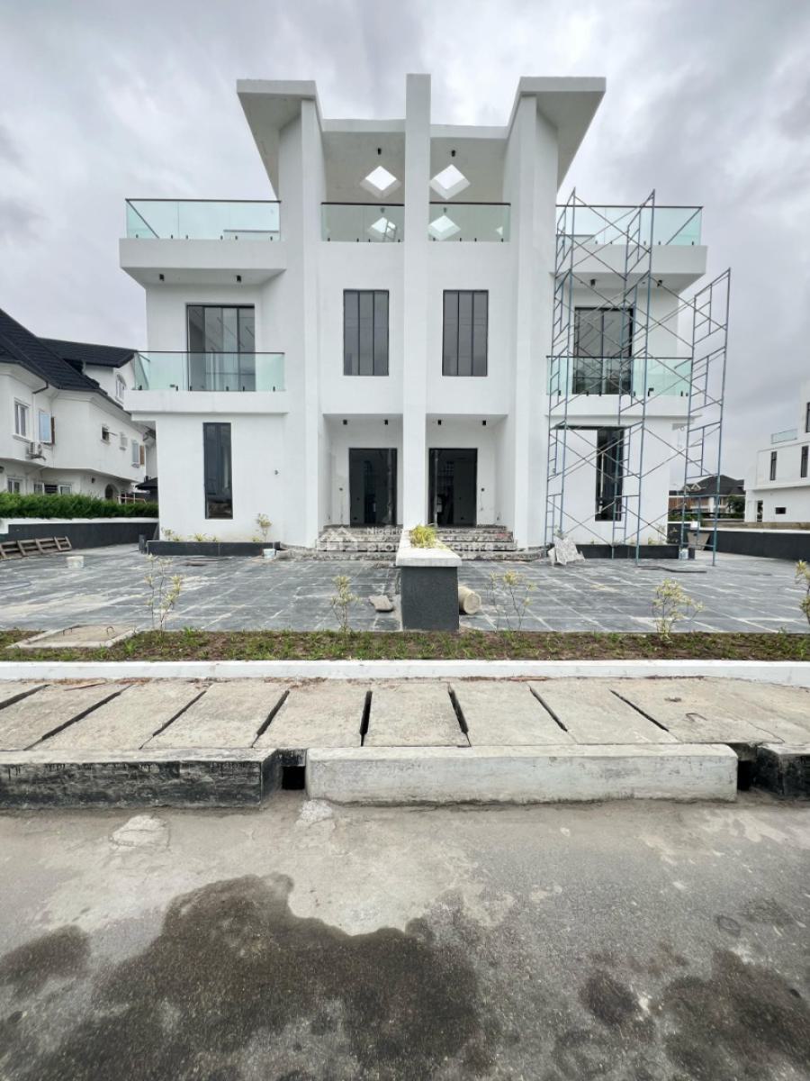 5 Bedroom Semi Detached Duplex with Pool, Cinema, Gym, Bq and Rooftop, Ikate, Lekki, Lagos, Semi-detached Duplex for Sale