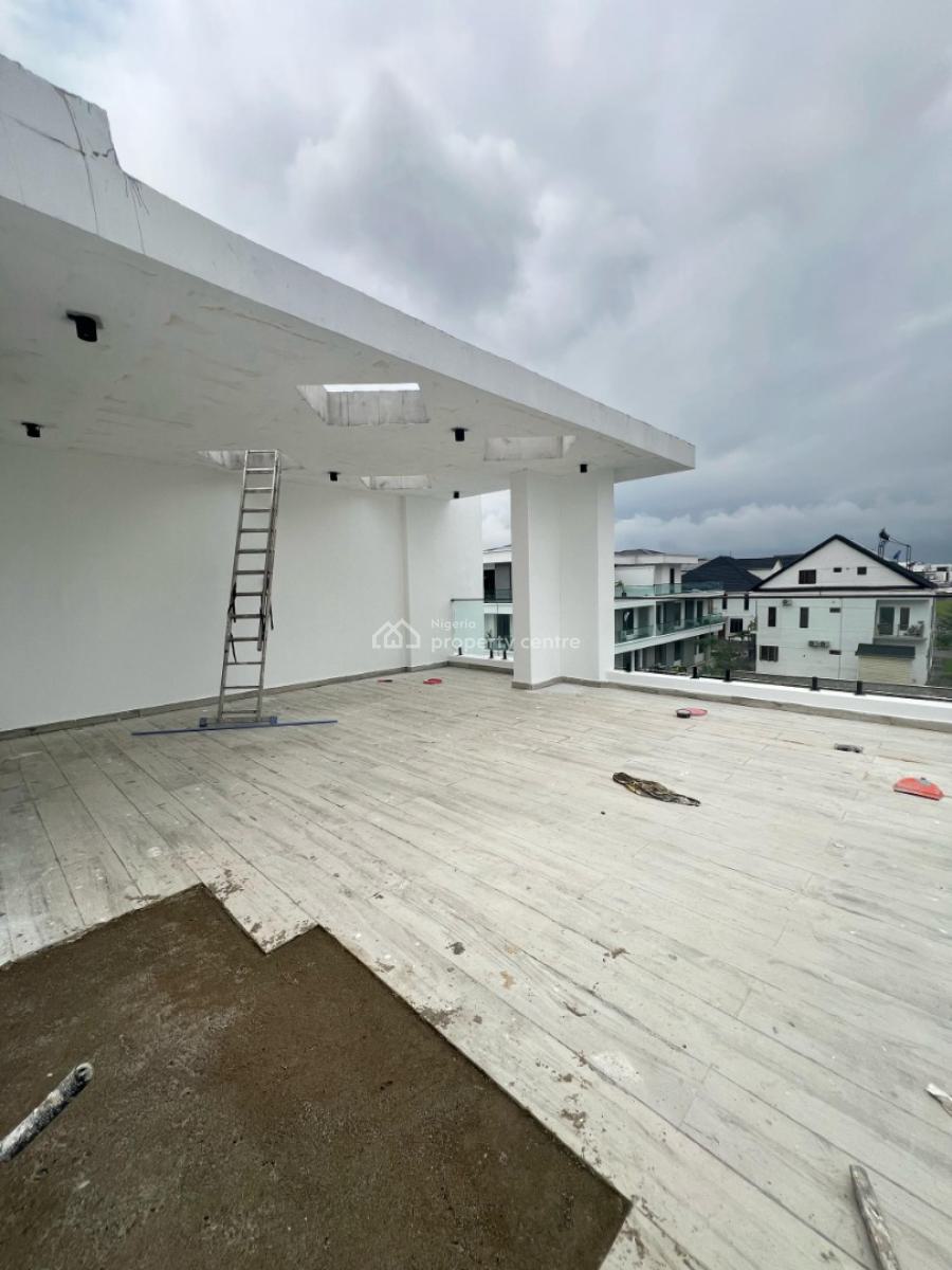5 Bedroom Semi Detached Duplex with Pool, Cinema, Gym, Bq and Rooftop, Ikate, Lekki, Lagos, Semi-detached Duplex for Sale