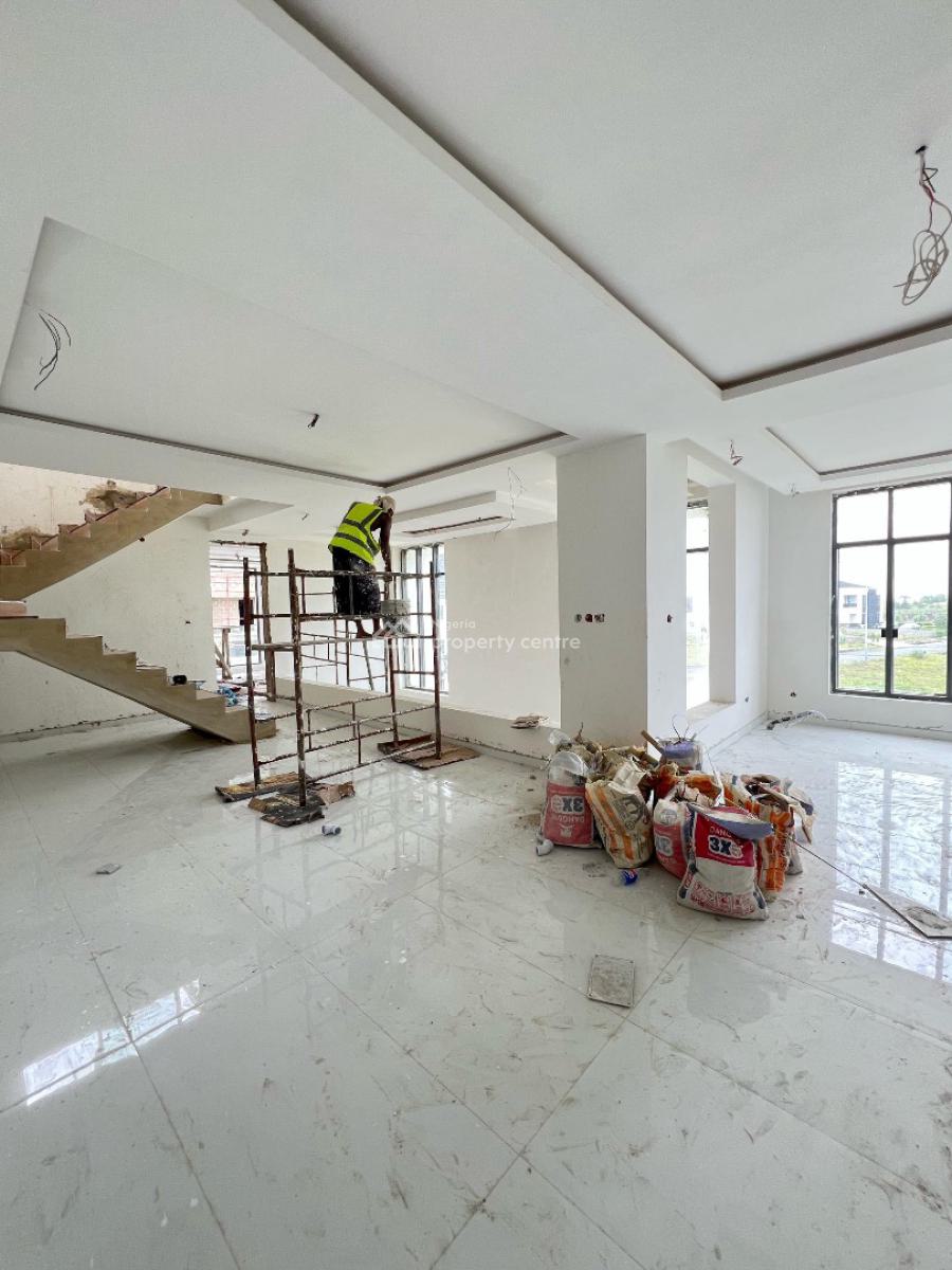 5 Bedroom Semi Detached Duplex with Swimming Pool, Cinema, Gym, Bq, Ikate, Lekki, Lagos, Semi-detached Duplex for Sale