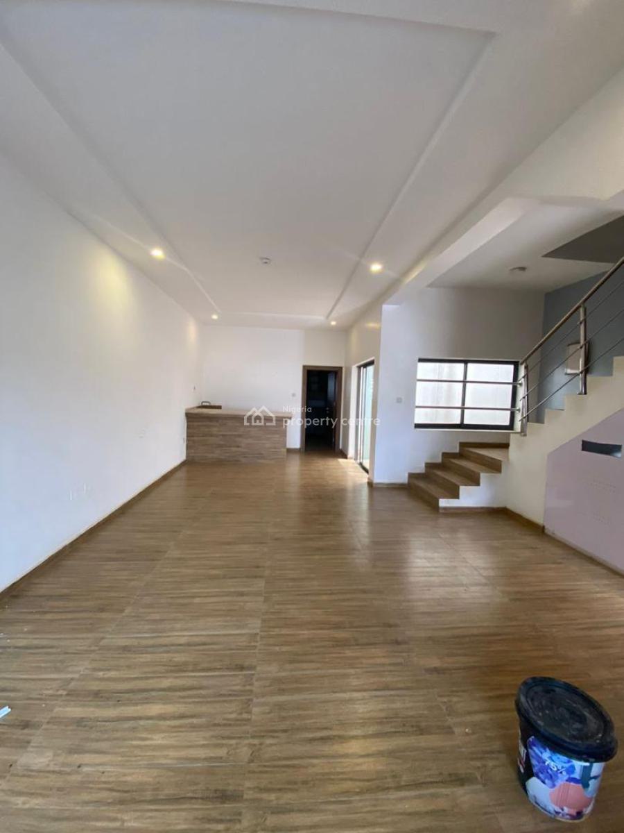 Brand New 4 Bedroom Terrace Duplex,bq, on a Tarred Road, Corner Piece, Wuye, Abuja, Terraced Duplex for Rent