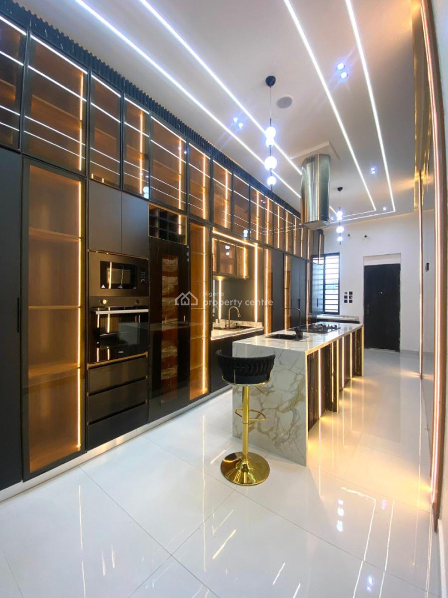 Remarkably Built Luxury 5 Bedroom Smart Home with Pool and Bq, Chevron Toll Gate, Lekki, Lagos, Detached Duplex for Sale