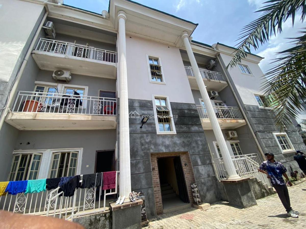 Beautifully Designed 3 Bedroom Spacious Apartment, on a  Tarred Road, Wuye, Abuja, Flat / Apartment for Rent