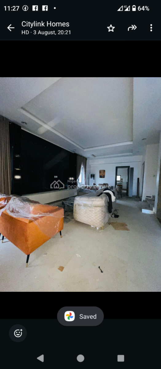 Magnificent 5-bedroom Terrace in Prime Victoria Island  Elevator, Gym, Banana Island, Ikoyi, Lagos, Terraced Duplex for Sale