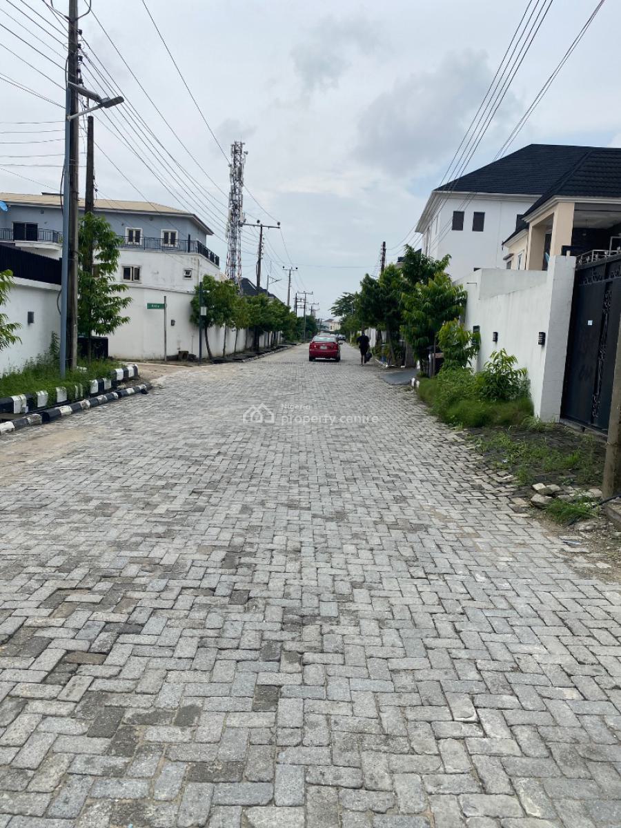 Newly Built 4bedroom Duplex with Bq, Gated Estate Within Blenco Supermarket Before Shop Rite, Sangotedo, Ajah, Lagos, Detached Duplex for Sale