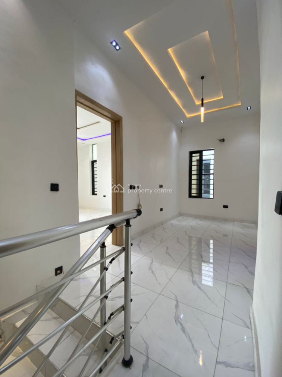 Luxury 4 Bedroom Terrace Duplex with 24hrs Light, Abraham Adesanya Axis, Ajah, Lagos, Terraced Duplex for Rent