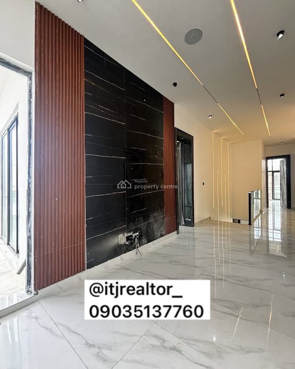Stunning 5 Bedroom Detached Duplex with Swimming Pool and Bq, Chevron, Lekki, Lagos, Detached Duplex for Sale