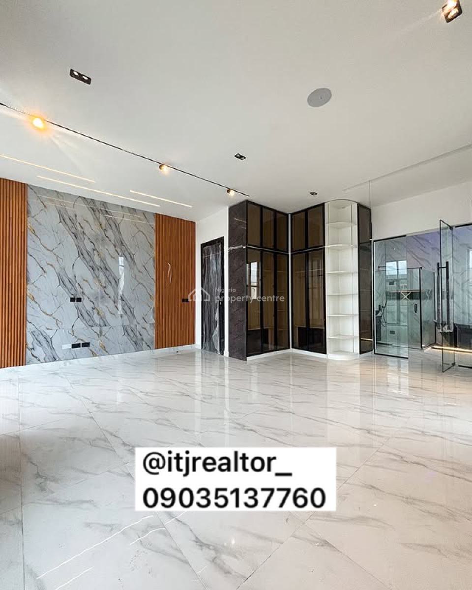 Stunning 5 Bedroom Detached Duplex with Swimming Pool and Bq, Chevron, Lekki, Lagos, Detached Duplex for Sale