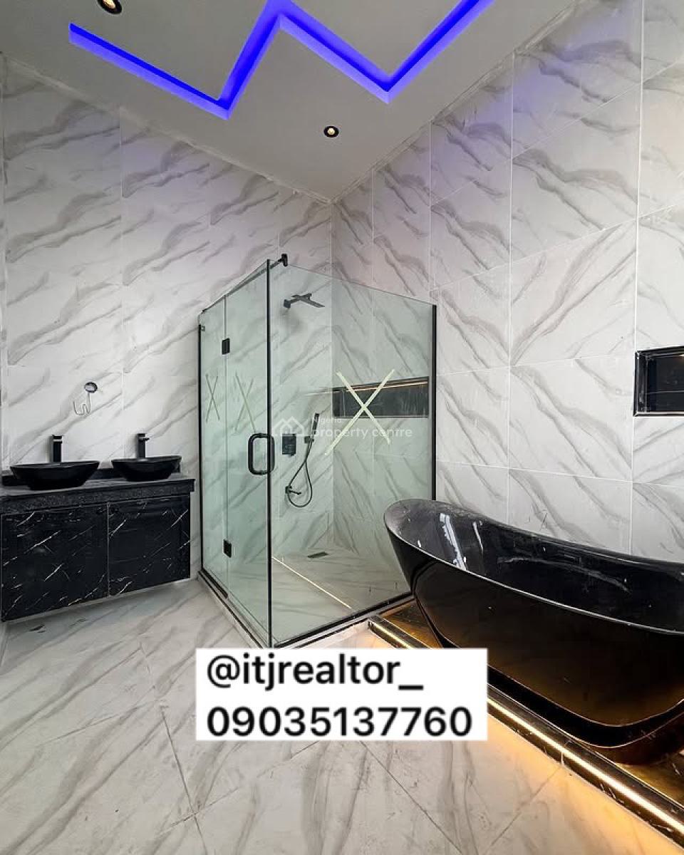 Stunning 5 Bedroom Detached Duplex with Swimming Pool and Bq, Chevron, Lekki, Lagos, Detached Duplex for Sale