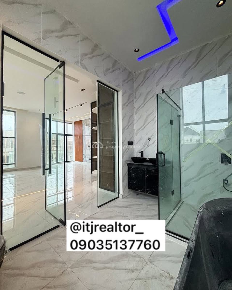 Stunning 5 Bedroom Detached Duplex with Swimming Pool and Bq, Chevron, Lekki, Lagos, Detached Duplex for Sale