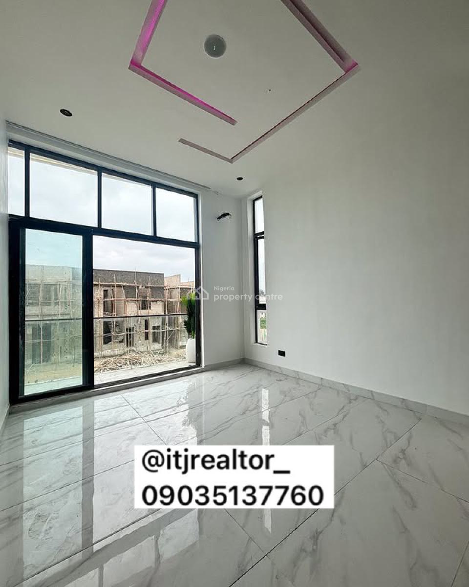 Stunning 5 Bedroom Detached Duplex with Swimming Pool and Bq, Chevron, Lekki, Lagos, Detached Duplex for Sale
