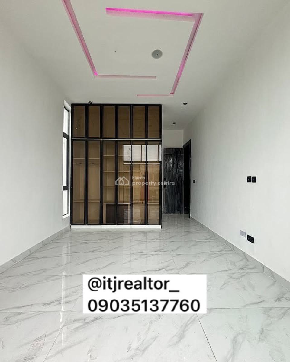Stunning 5 Bedroom Detached Duplex with Swimming Pool and Bq, Chevron, Lekki, Lagos, Detached Duplex for Sale