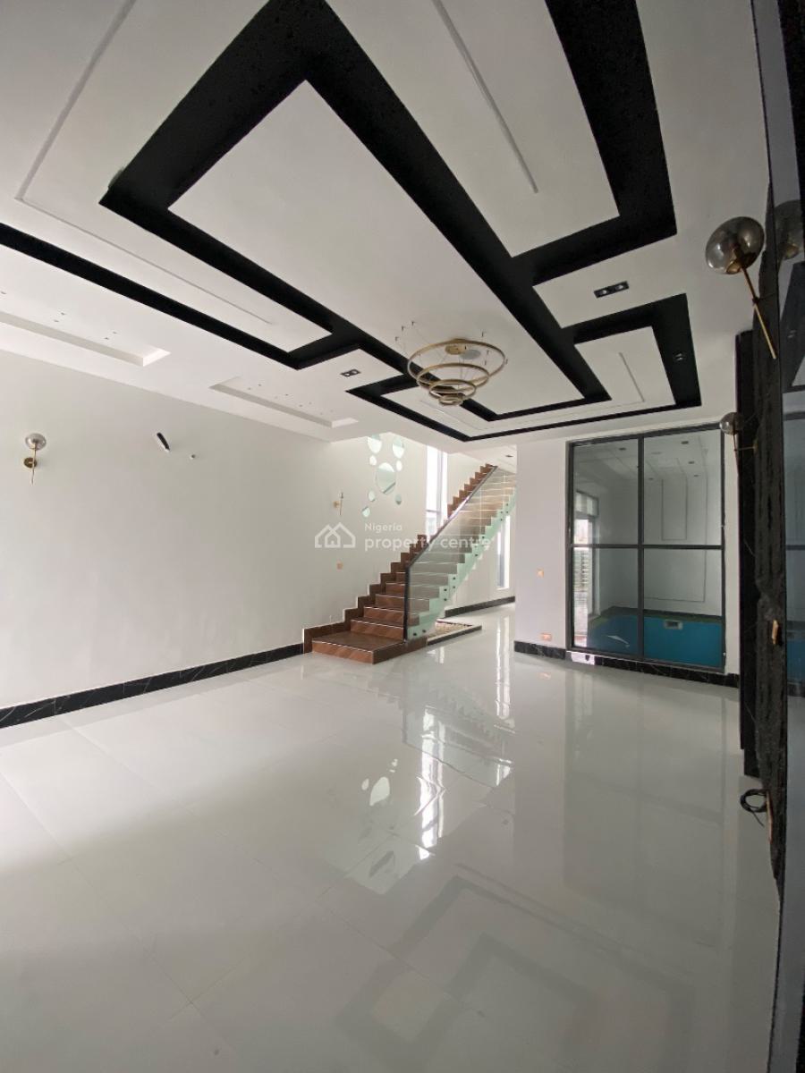 Newly Built 5bedroom Duplex with Swimming Pool, Gym Room and Bq, Within Blenco Supermarket Before Shop Rite, Sangotedo, Ajah, Lagos, Detached Duplex for Sale