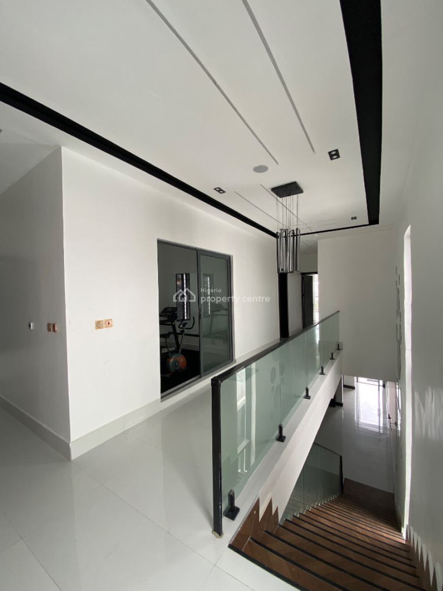 Newly Built 5bedroom Duplex with Swimming Pool, Gym Room and Bq, Within Blenco Supermarket Before Shop Rite, Sangotedo, Ajah, Lagos, Detached Duplex for Sale