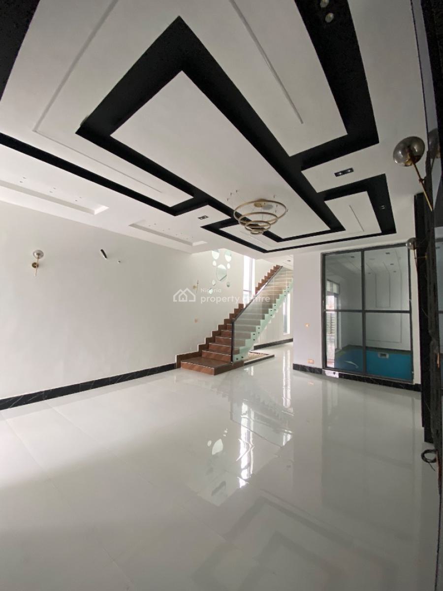 Newly Built 5bedroom Duplex with Swimming Pool, Gym Room and Bq, Within Blenco Supermarket Before Shop Rite, Sangotedo, Ajah, Lagos, Detached Duplex for Sale