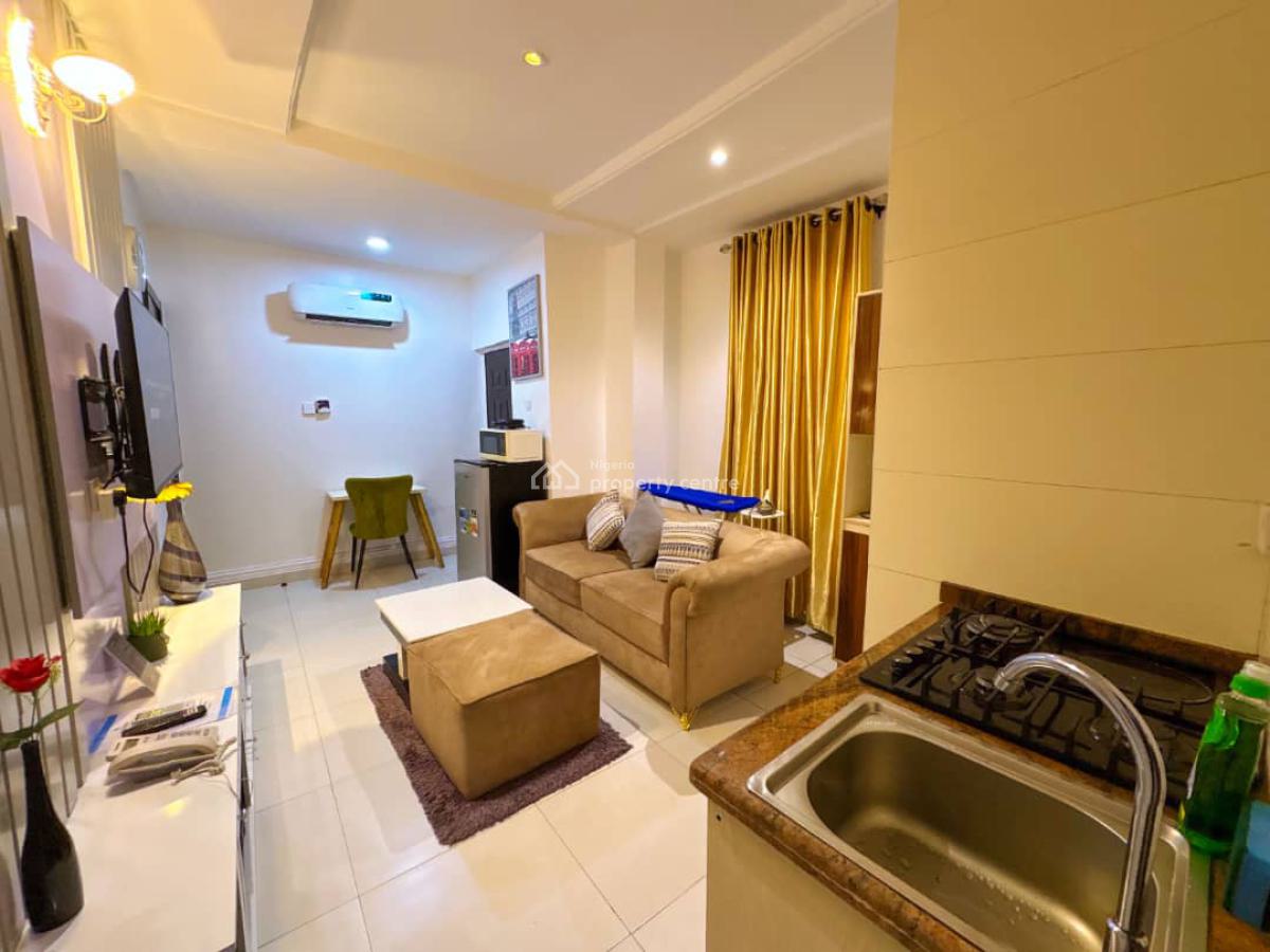 Luxury One Bedroom Apartment, 1, Oremeta Street, Off Kudirat Abiola Way, Oregun, Ikeja, Lagos, Mini Flat (room and Parlour) Short Let