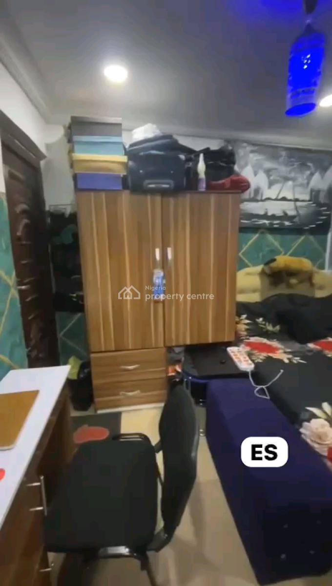 a Decent and Standard Roomself Con, Upstairs with Pop, Kitchen, Animashahun Street, Akoka, Yaba, Lagos, Self Contain (single Rooms) for Sale