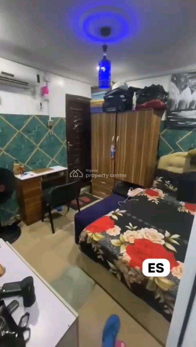 a Decent and Standard Roomself Con, Upstairs with Pop, Kitchen, Animashahun Street, Akoka, Yaba, Lagos, Self Contain (single Rooms) for Sale