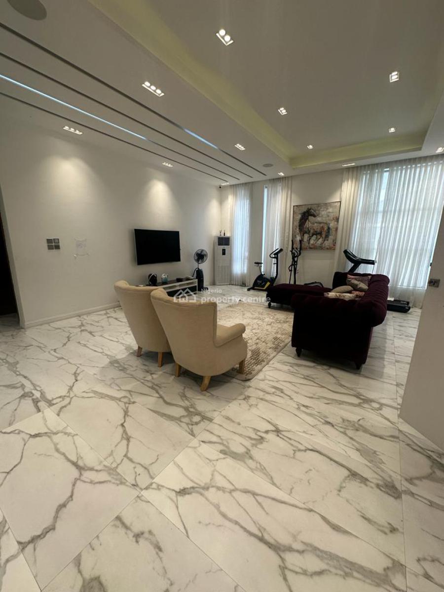 Waterfront Luxury 4 Bedrooms Plus 2 Bq and Swimming Pool, Pinnock Beach Estate, Osapa, Lekki, Lagos, Detached Duplex for Rent
