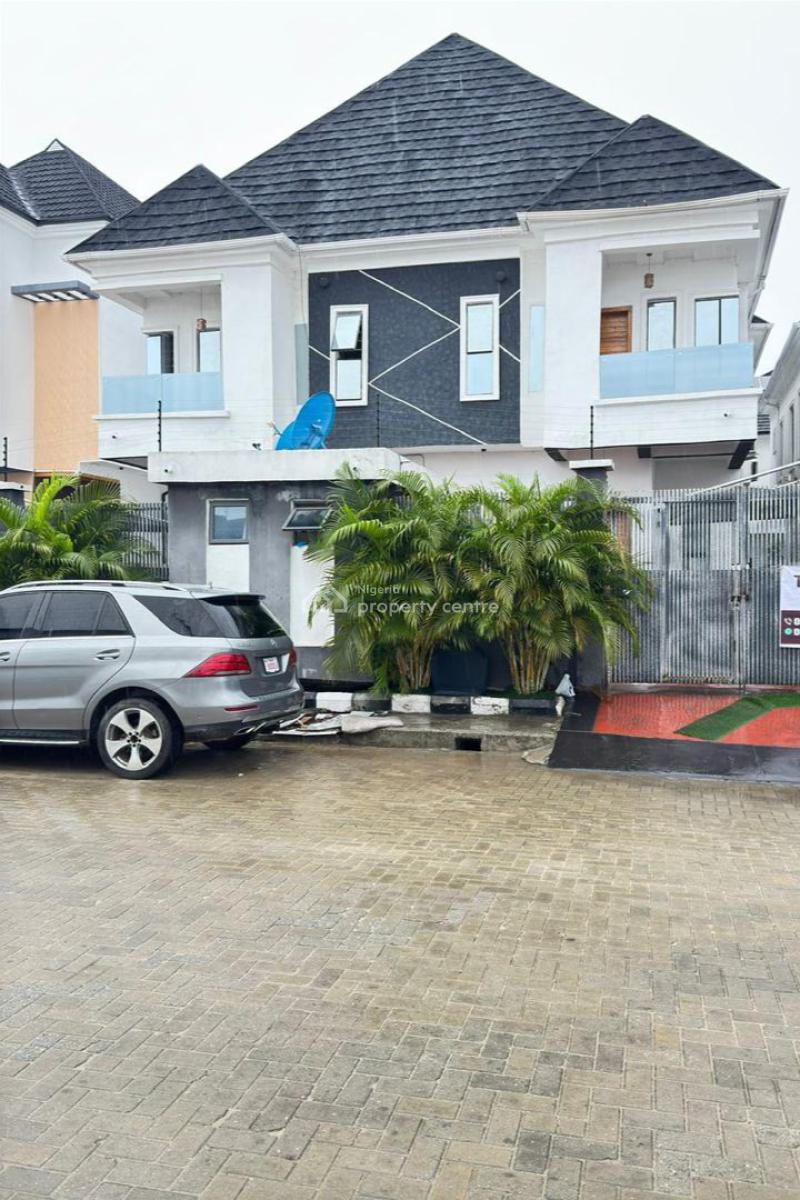 Fully Furnished 4-bedroom Semi-detached Duplex with Bq, Orchid Road, Lekki, Lagos, Semi-detached Duplex for Rent