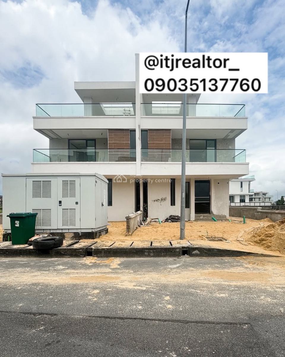 Lovely 5 Bedroom Semi Detached Duplex with Bq, Cowrie Creek, Ikate, Lekki, Lagos, Semi-detached Duplex for Sale