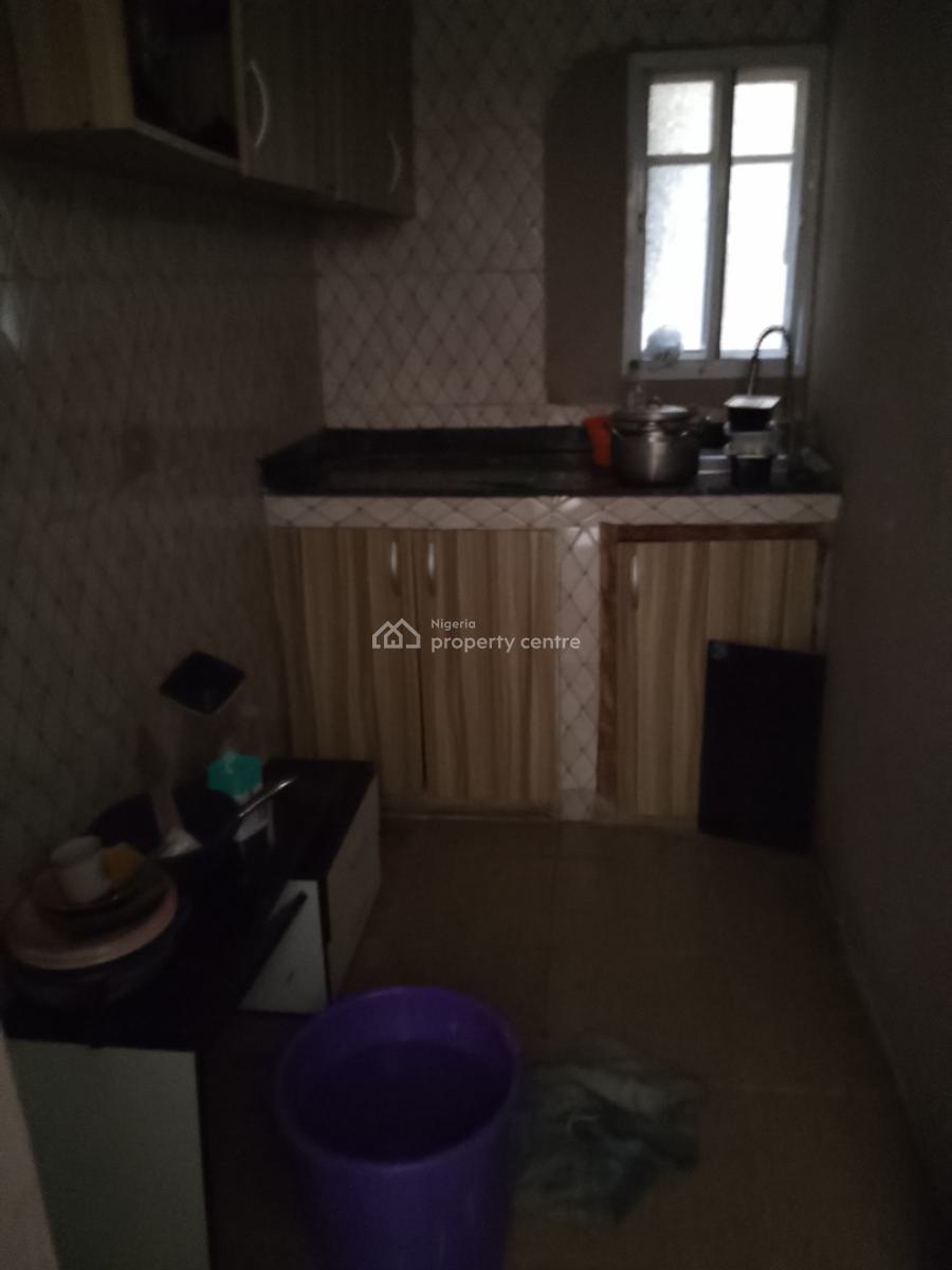 Very Neat and Clean 1 Bed on 2nd Floor with Balcony and Guest Toilet, K1 Supermarket, Ogombo, Ajah, Lagos, Mini Flat (room and Parlour) for Rent