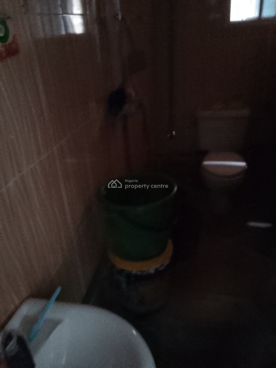 Very Neat and Clean 1 Bed on 2nd Floor with Balcony and Guest Toilet, K1 Supermarket, Ogombo, Ajah, Lagos, Mini Flat (room and Parlour) for Rent