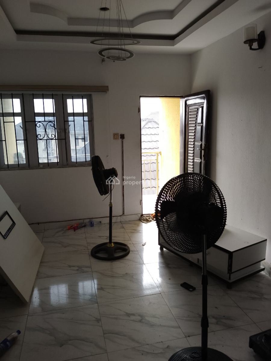 Very Neat and Clean 1 Bed on 2nd Floor with Balcony and Guest Toilet, K1 Supermarket, Ogombo, Ajah, Lagos, Mini Flat (room and Parlour) for Rent