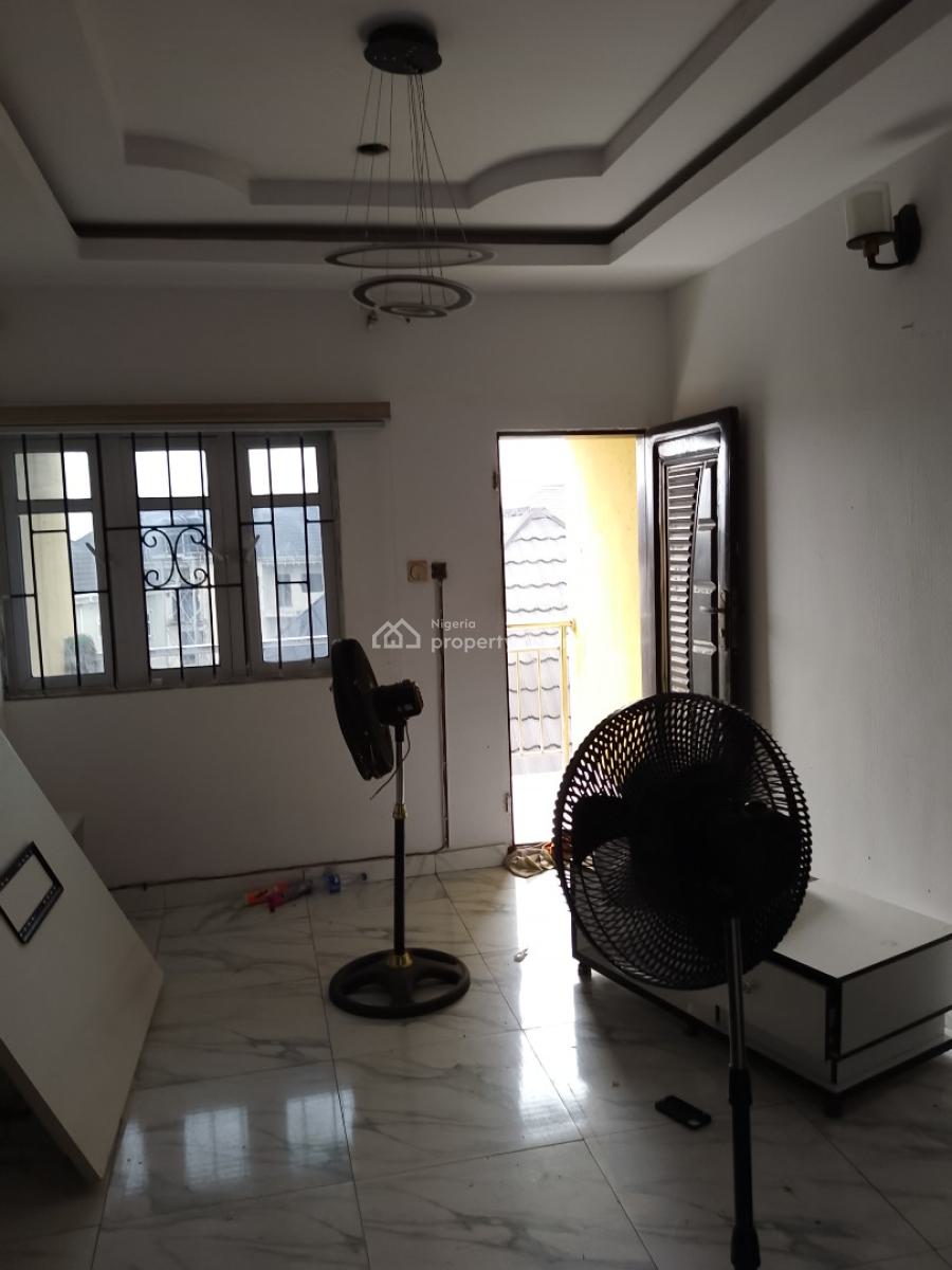 Very Neat and Clean 1 Bed on 2nd Floor with Balcony and Guest Toilet, K1 Supermarket, Ogombo, Ajah, Lagos, Mini Flat (room and Parlour) for Rent