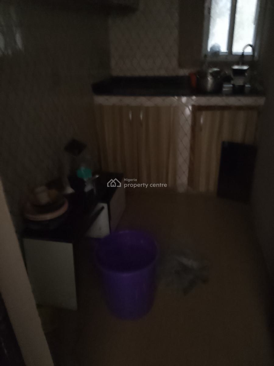 Very Neat and Clean 1 Bed on 2nd Floor with Balcony and Guest Toilet, K1 Supermarket, Ogombo, Ajah, Lagos, Mini Flat (room and Parlour) for Rent
