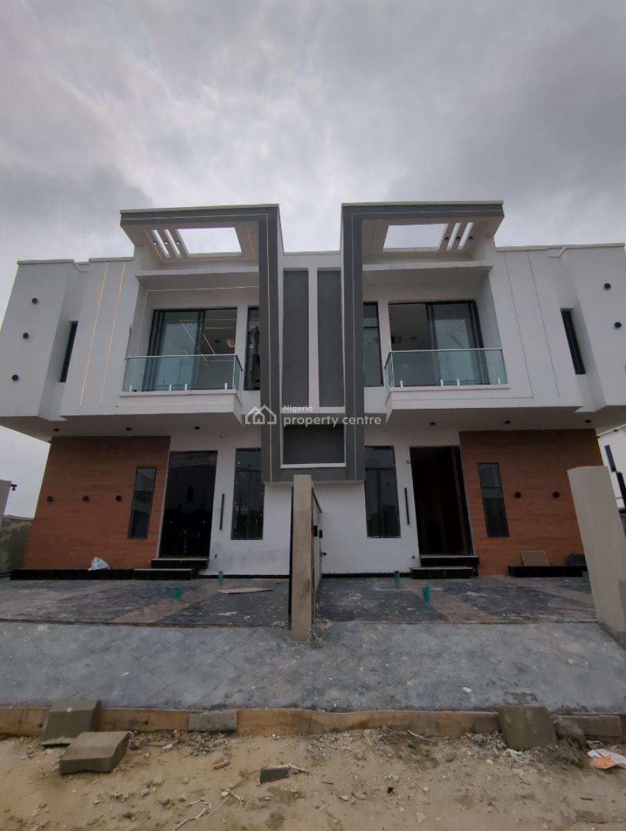 Luxury Finished 4 Bed Semi Detached Home, Ajah, Lagos, Semi-detached Duplex for Sale