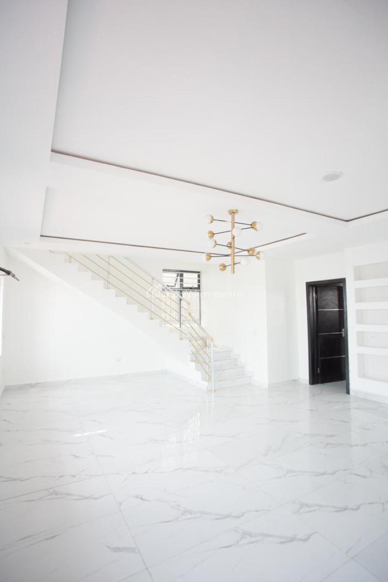 Waterfront 4 Bedroom Detached Duplex with Pool, Gym, Study Room and Bq, Off Udi Street, Osborne, Ikoyi, Lagos, Detached Duplex for Rent