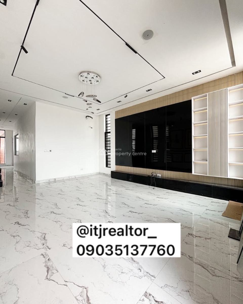 Stunning 5 Bedroom Detached Duplex with Swimming Pool and Bq, Chevron, Lekki, Lagos, Detached Duplex for Sale