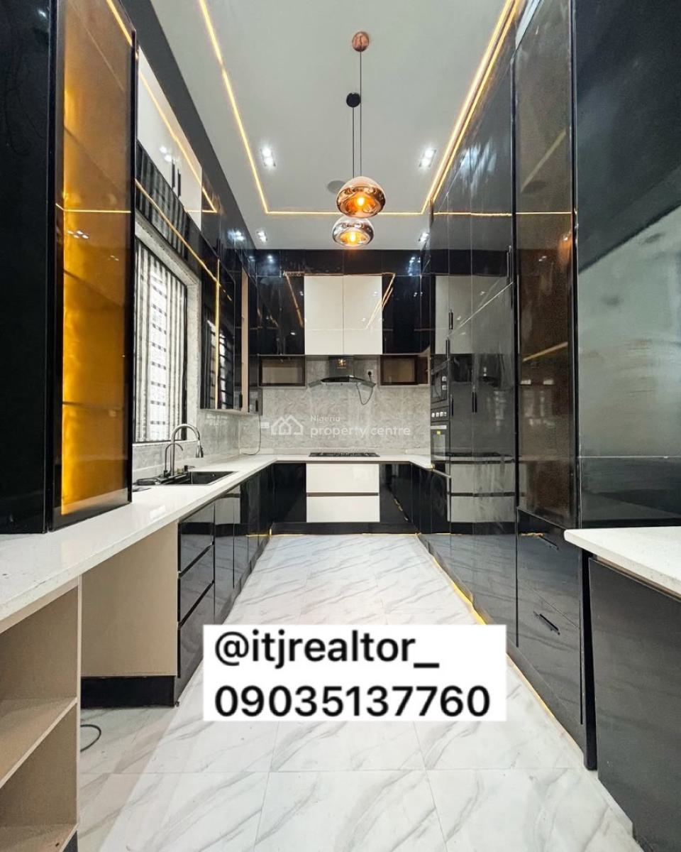 Stunning 5 Bedroom Detached Duplex with Swimming Pool and Bq, Chevron, Lekki, Lagos, Detached Duplex for Sale