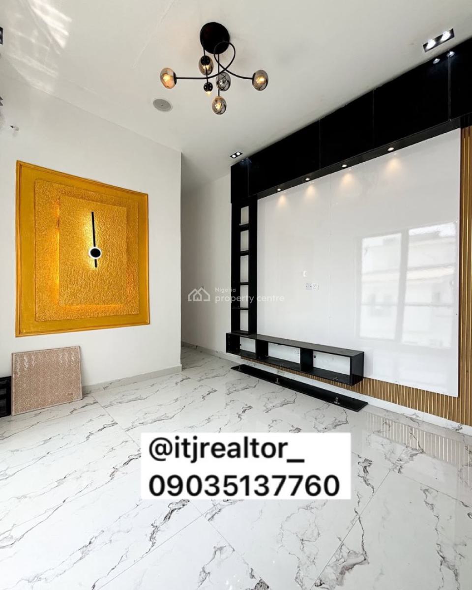 Stunning 5 Bedroom Detached Duplex with Swimming Pool and Bq, Chevron, Lekki, Lagos, Detached Duplex for Sale