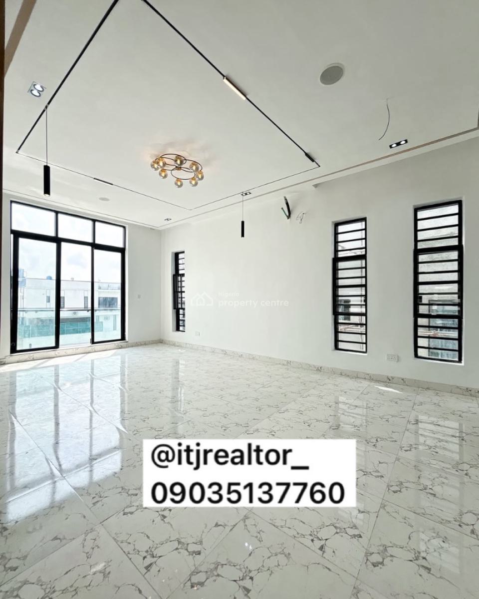Stunning 5 Bedroom Detached Duplex with Swimming Pool and Bq, Chevron, Lekki, Lagos, Detached Duplex for Sale