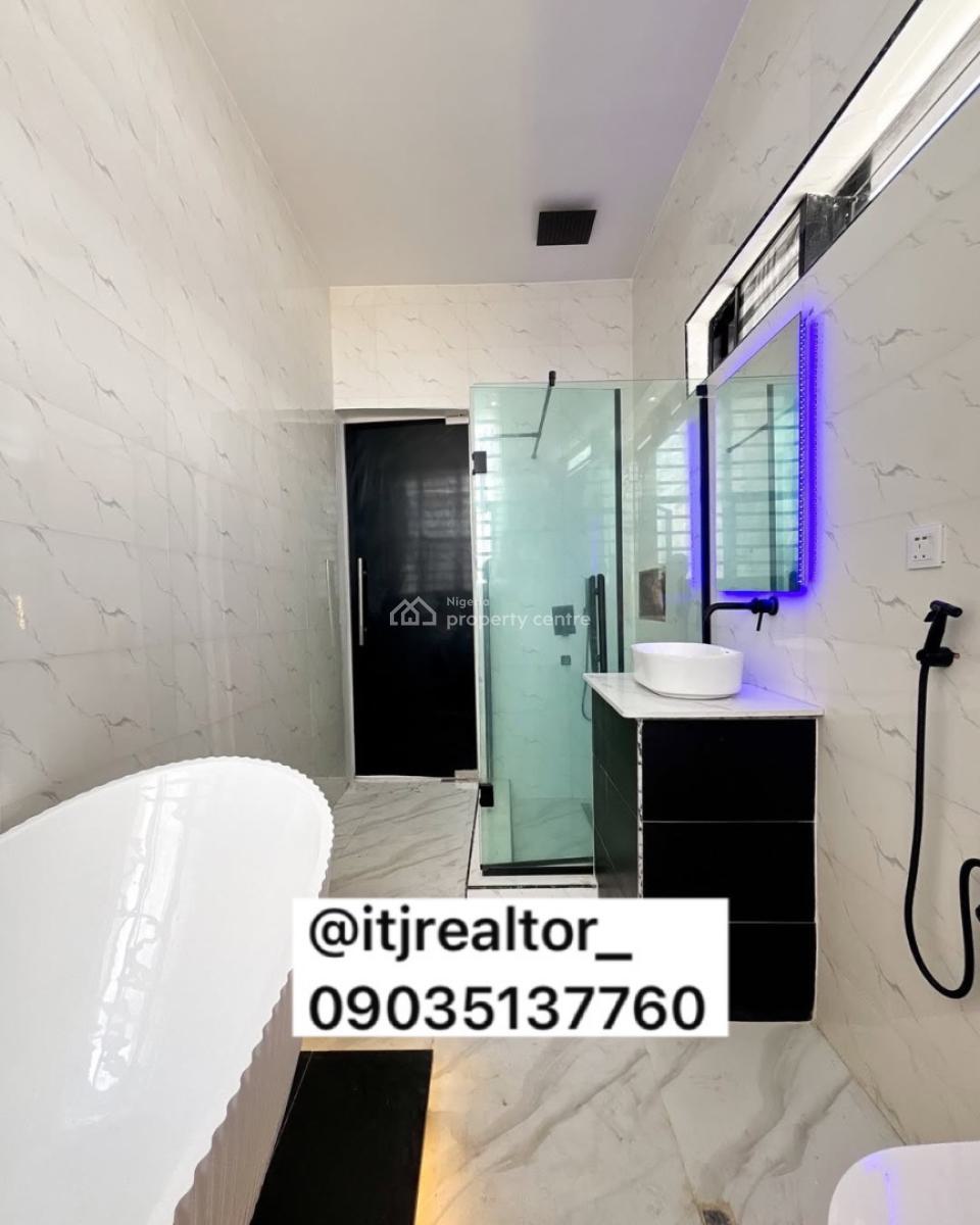 Stunning 5 Bedroom Detached Duplex with Swimming Pool and Bq, Chevron, Lekki, Lagos, Detached Duplex for Sale