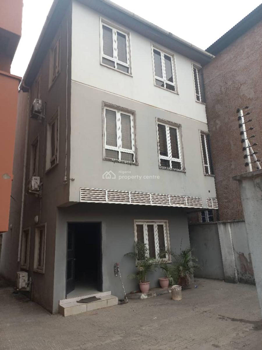 Two Storey Office Building, Off Bank Anthony Road, Near Etiebet House, Ikeja, Lagos, Commercial Property for Rent