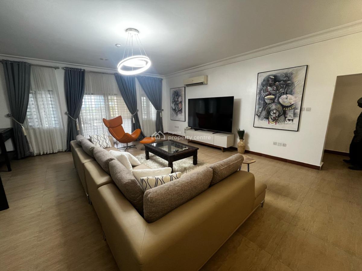 Fully Furnished 3 Bedroom Block of Flat with Swimming Pool and Elevato, Maitama Abuja Diplomatic Zone, Maitama District, Abuja, House for Rent