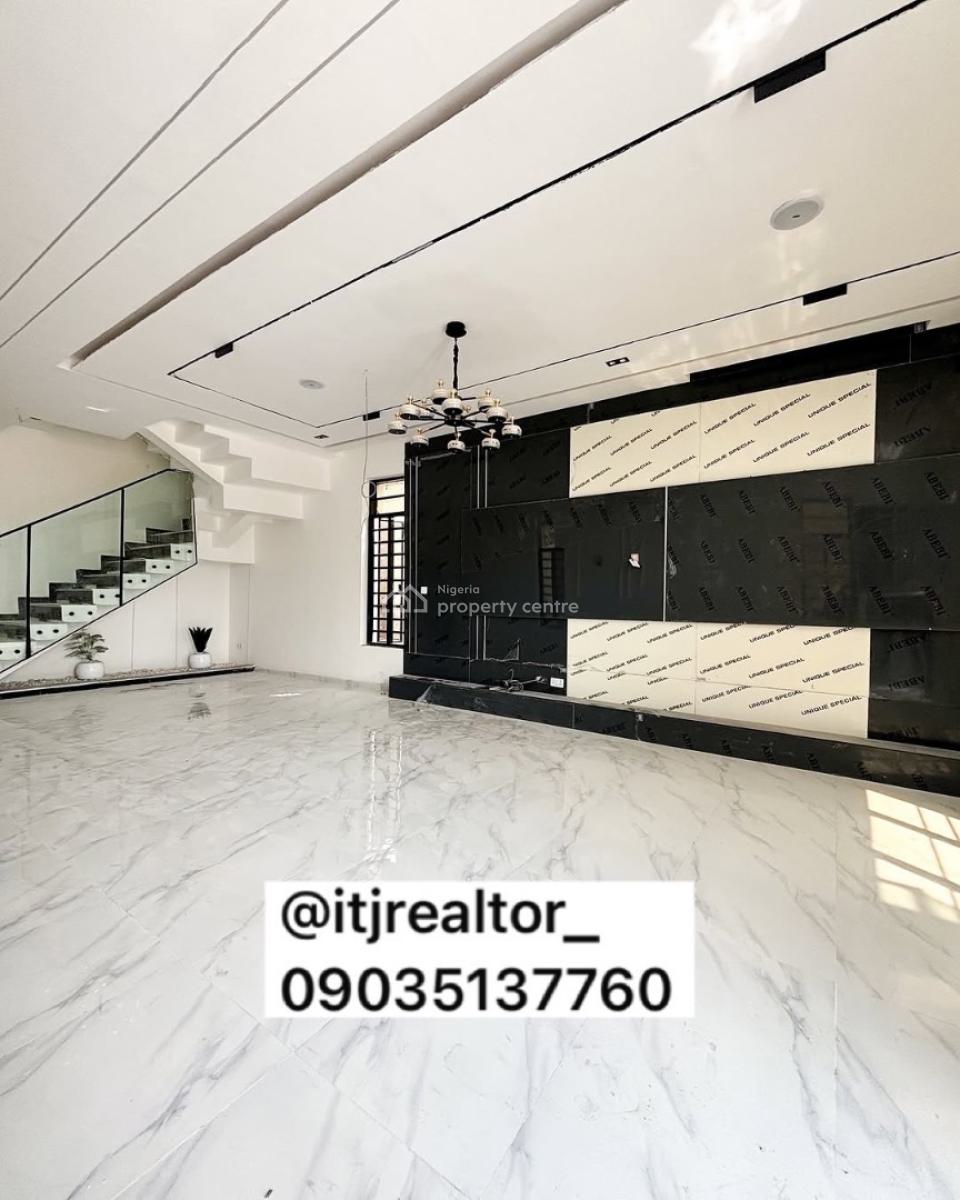 Stunning 5 Bedroom Detached Duplex with Swimming Pool and Bq, Chevron, Lekki, Lagos, Detached Duplex for Sale