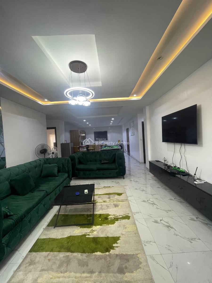 Fully Furnished 2 Bedrooms Apartment, Osapa, Lekki, Lagos, Flat / Apartment for Rent