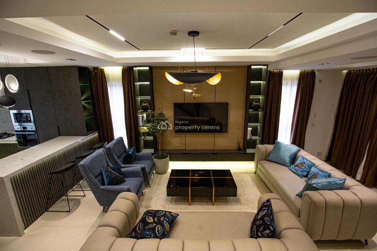 Well Polished 3 Bedrooms Apartment with Sleek Finishes, Lakowe, Ibeju Lekki, Lagos, Flat / Apartment for Sale