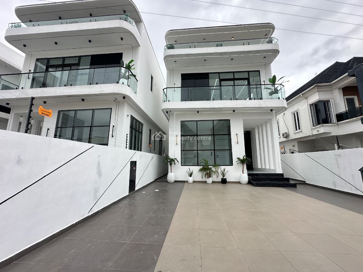 Vibrant 5 Bedroom Detached Duplex with a Swimming Pool & Bq, Chevron Tollgate, Lekki, Lagos, Detached Duplex for Sale