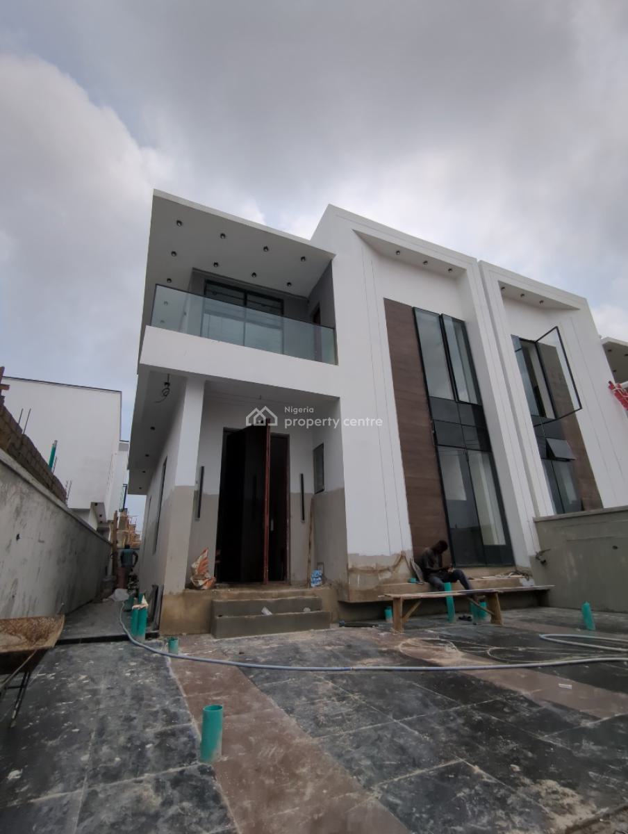 Well Structured 4 Bed Semi Detached with Bq, Ajah, Lagos, Semi-detached Duplex for Sale