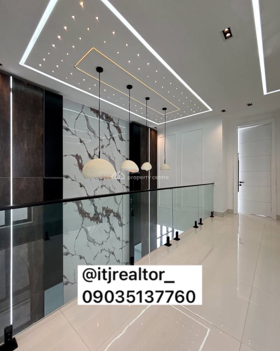 Stunning 5 Bedroom Detached Duplex with Swimming Pool and Bq, Chevron, Lekki, Lagos, Detached Duplex for Sale