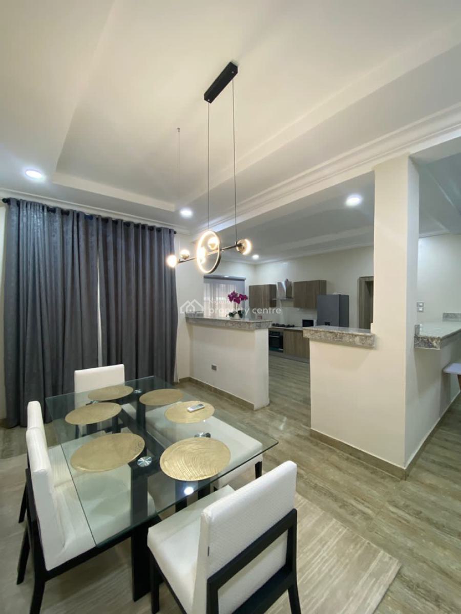 Diplomatic 2 Bedroom Serviced & Furnished Apartment,24/7 Services, Bq, Serene Neighborhood on a Good Access Road, Guzape District, Abuja, Flat / Apartment for Rent