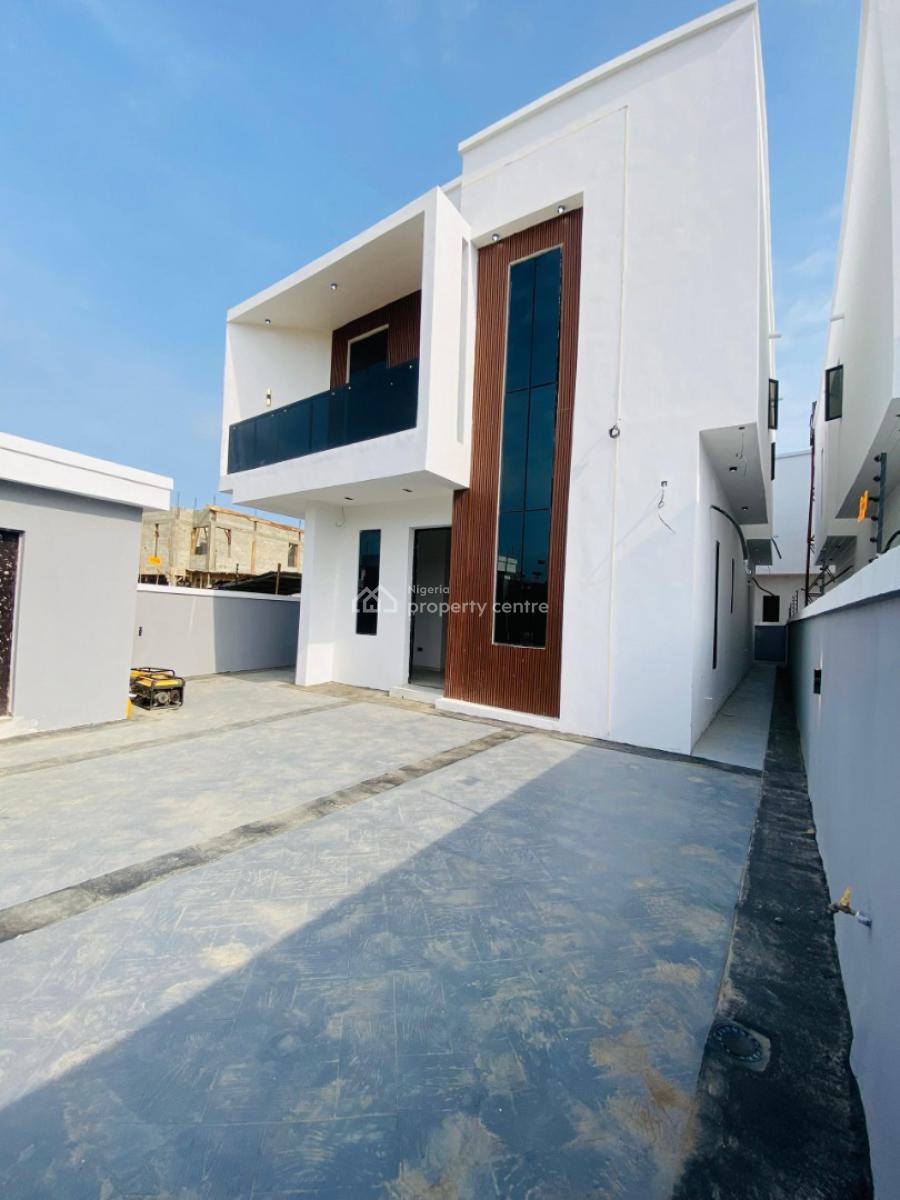 Contemporary 4 Bedroom Fully Detached Duplex with Bq, 2nd Toll Gate, Lekki, Lagos, Detached Duplex for Sale